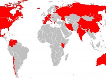 Countries of origin of our IMPRS students.